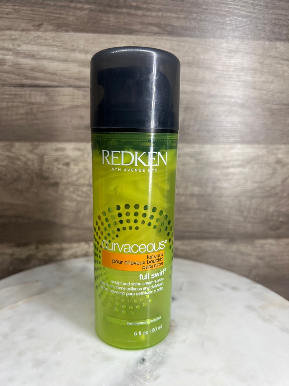 Redken Curvaceous Full Swirl Sculpt and Shine Cream Serum Discontinued RARE